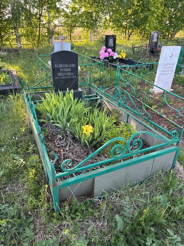 Фото надгробия: Развозжаева Румия Ибатовна