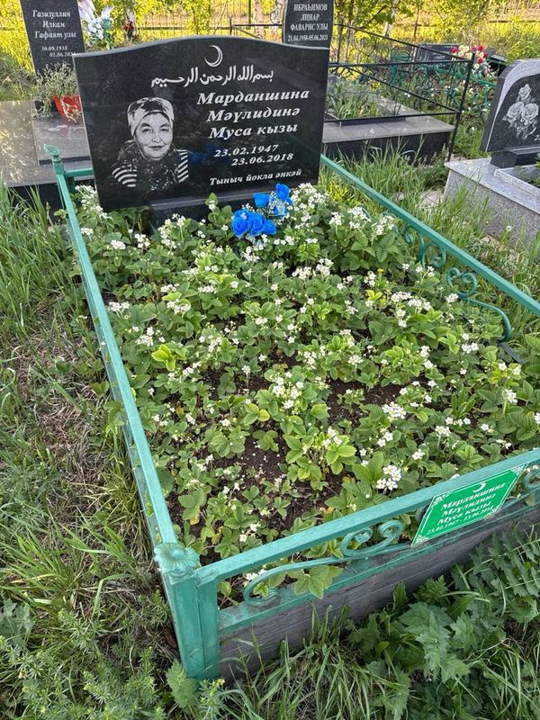 Фото надгробия: Марданшина Маулидина Мусаевна