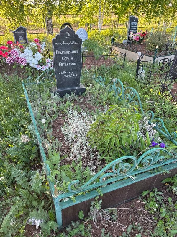 Фото надгробия: Рахматуллина Серина Билаловна