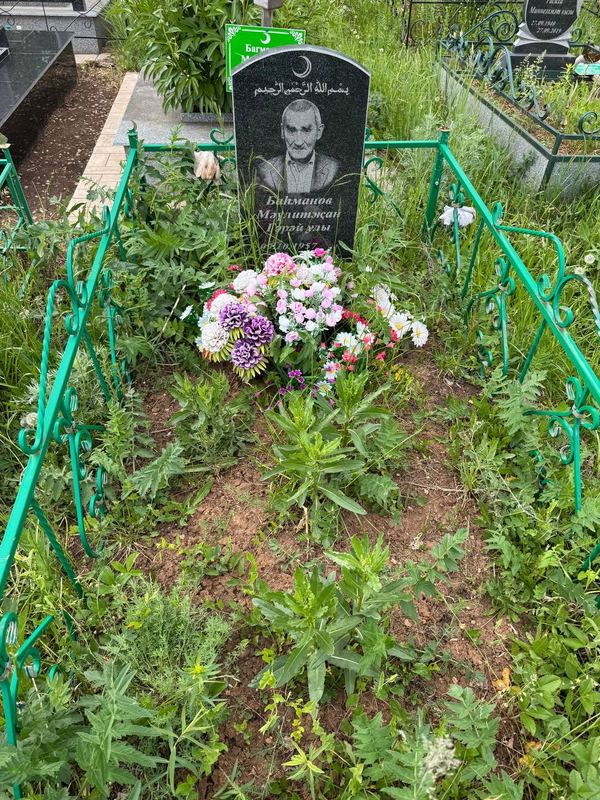 Фото надгробия: Багманов Мавлетзян Гараевич