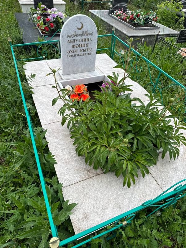 Фото надгробия: Абдуллина Фания Ахатовна