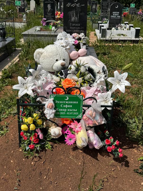 Фото надгробия: Ахметзянова Сафия Ильнаровна