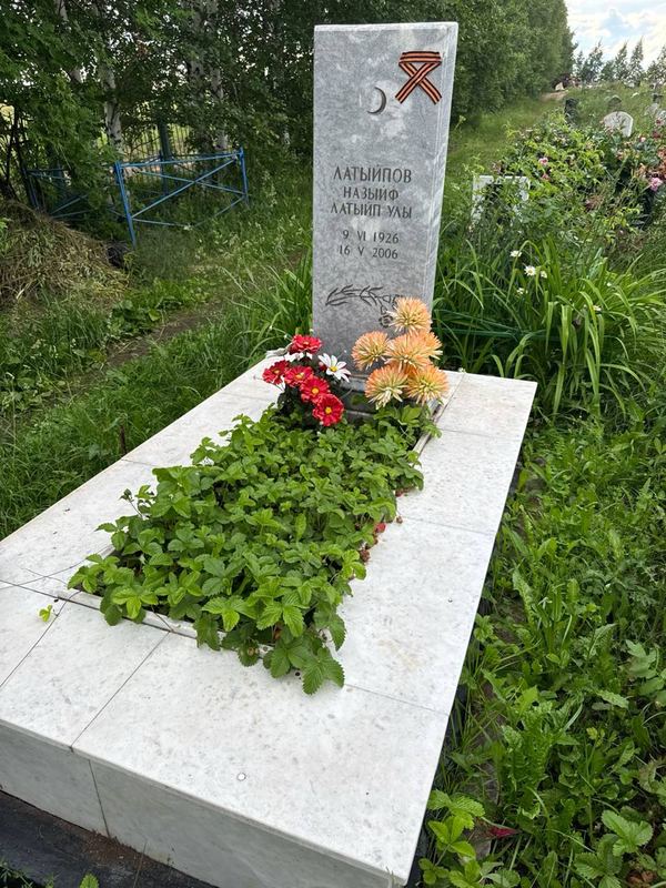 Фото надгробия: Латыйпов Назыйф Латыйпович