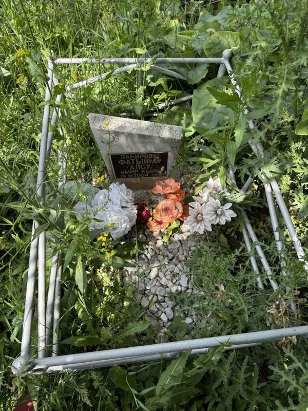 Фото надгробия: Закирова Фатыйма Алсу Амировна