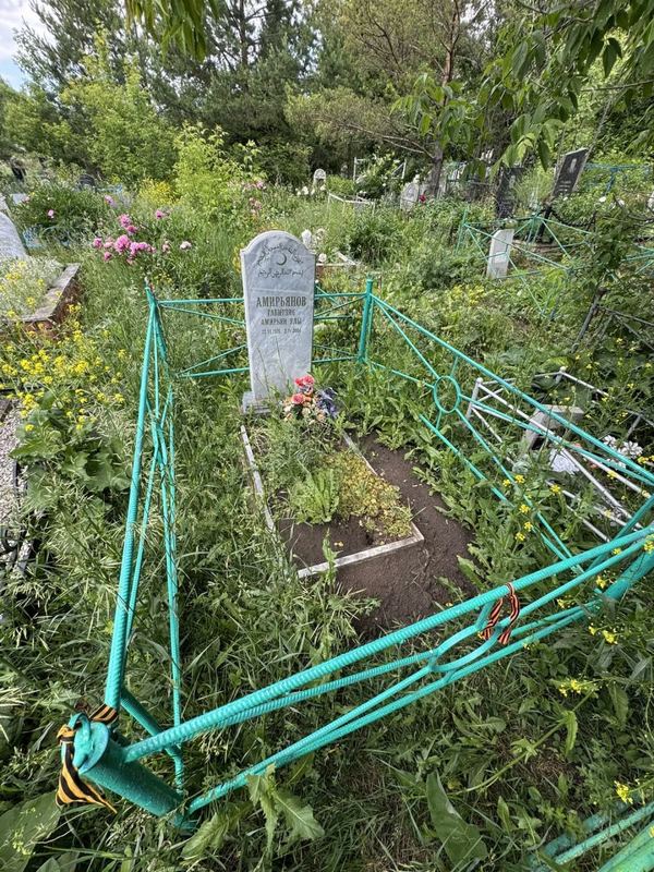 Фото надгробия: Амирьянов Габитзян Амирьянович