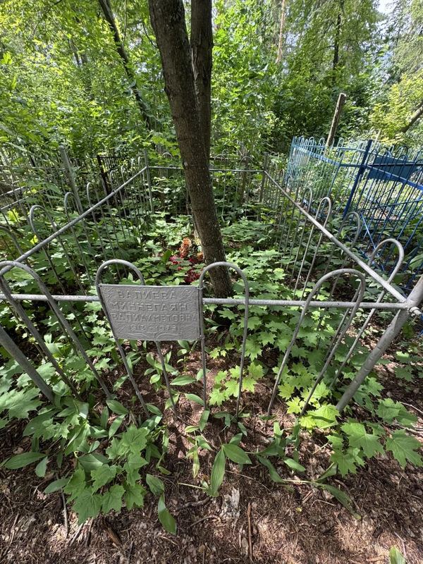 Фото надгробия: Валиева Миннегаян Валиахметовна