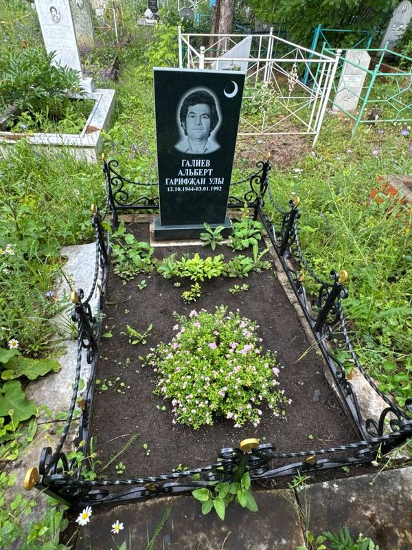 Фото надгробия: Галиев Альберт Гарифзянович