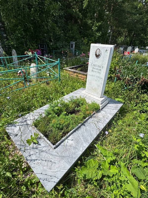 Фото надгробия: Савельев Николай Иванович