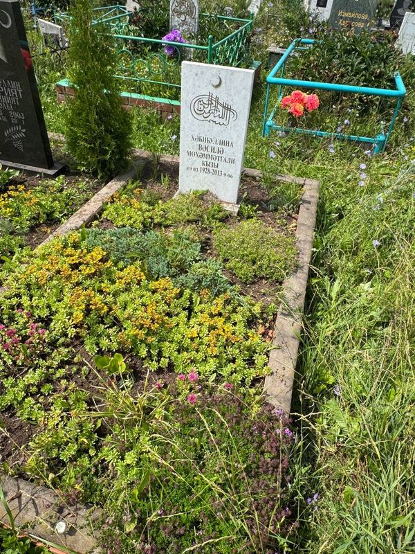 Фото надгробия: Хабибуллина Василя Мухаметгалиевна