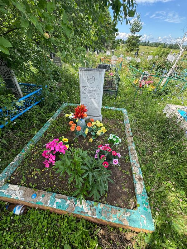 Фото надгробия: Каримова Минсолу Мухаметзарифовна