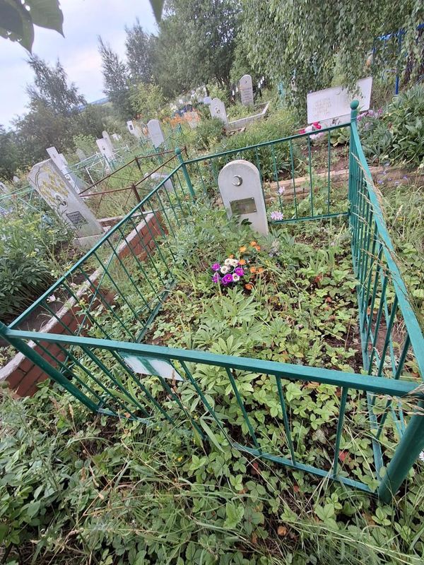 Фото надгробия: Зайдуллина Рахима Сагетдиновна