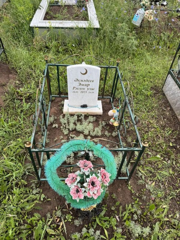 Фото надгробия: Ахмадеев Эмир Расимович
