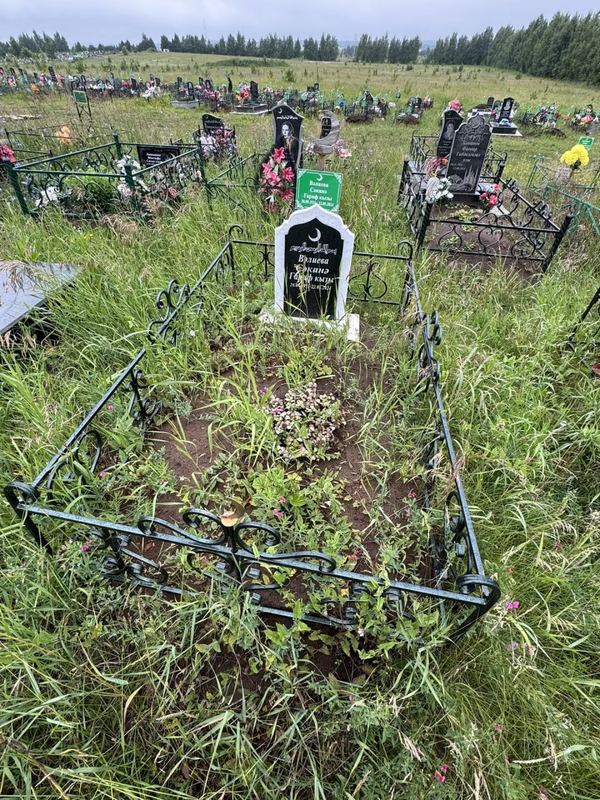 Фото надгробия: Валиева Сакиня Гарифовна