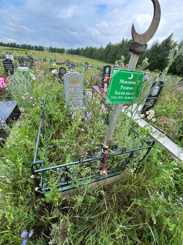 Фото надгробия: Мавзиева Расима Хасановна