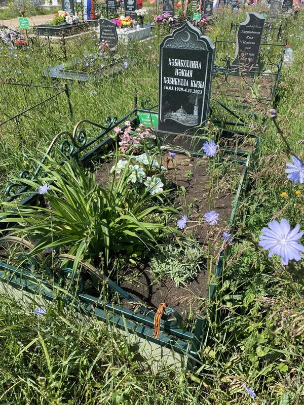 Фото надгробия: Хабибуллина Накия Хабибулловна