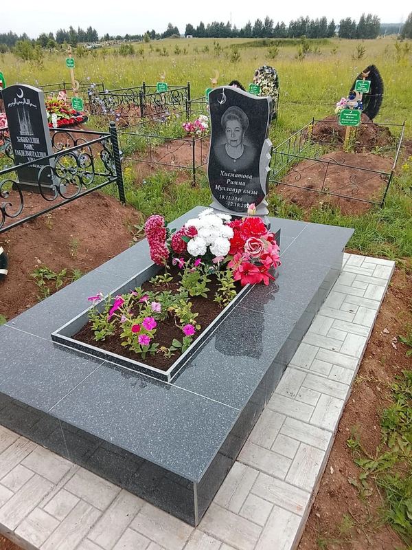 Фото надгробия: Хисматова Римма Муллануровна