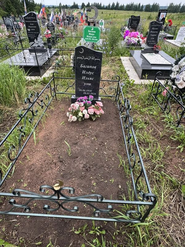 Фото надгробия: Багапов Ильдус Ильясович