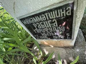 Мухаметшина Рабига Гарифулловна